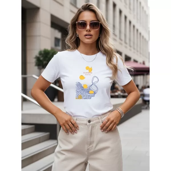  Damen-T-Shirt DSTREET NX8023RY-WH WEIß 