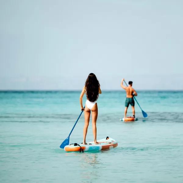 Paddle-Board SKIFFO RIVAGE SUNRISE BLAU/ORANGE 