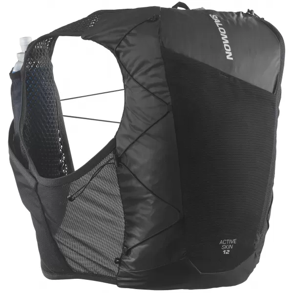  Rucksack SALOMON ACTIVE SKIN 12 LC2177400 SCHWARZ/METALL 