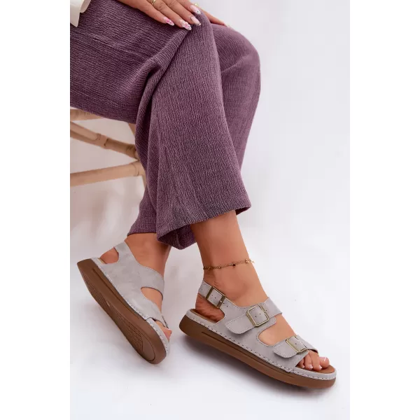  Damensandalen VINCEZA 79620 GRAU 