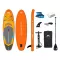 Paddleboard mit Motor AQUA MARINA GO Turbo 320 GELBGRAU