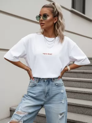 Damen-T-Shirt DSTREET NX9505RY-WH-O WEIß