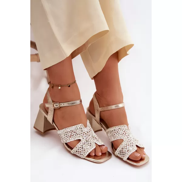  Damensandalen VINCEZA 20282 GOLD 
