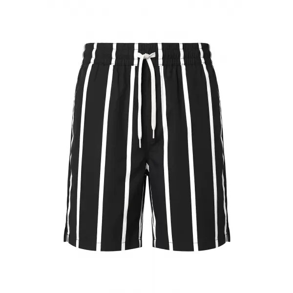  Herrenshorts URBAN CLASSICS TB8430-00826 SCHWARZ/WEIß 