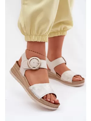 Damensandalen INBLU RV000013 BEIGE