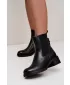 Damen-Stiefeletten SERGIO LEONE BT-04 SCHWARZ