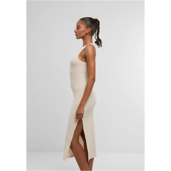  Kleid URBAN CLASSICS TB8276 WEIß/SAND 