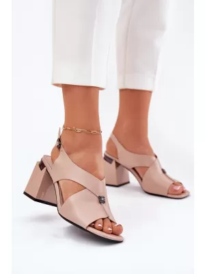 Damensandalen VINCEZA 62238 BEIGE