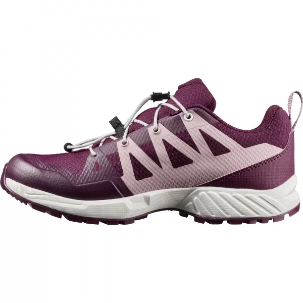  Kinderschuhe SALOMON OUTSCAPE WATERPROOF L49212600 WINTERBLÜTE/MORGENDÄMMERUNG ROSA/WEIß 