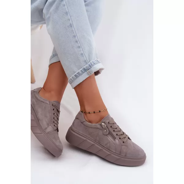  Damen-Stiefeletten BOTO 26PB18-18 TAUPE 