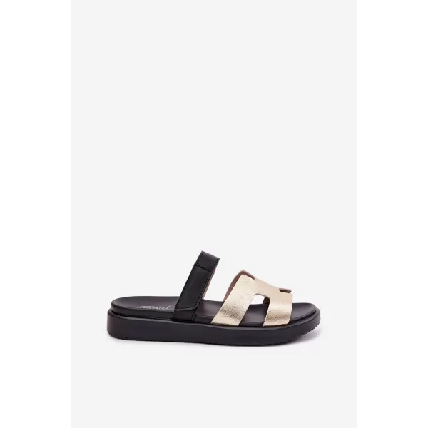  Damenhausschuhe BOTO 26SD18-9807 GOLD 