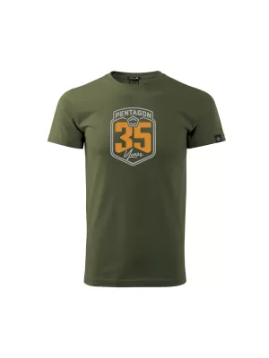 Herren-T-Shirt PENTAGON PRIME T-SHIRT ANNIVERSARY K09061-AN SCHWARZ