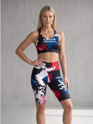 Damen Premium-Funktionsleggings oberhalb des Knies (neue Größen) ALTISPORT VOJ/ALW036LEG06 FLECKEN