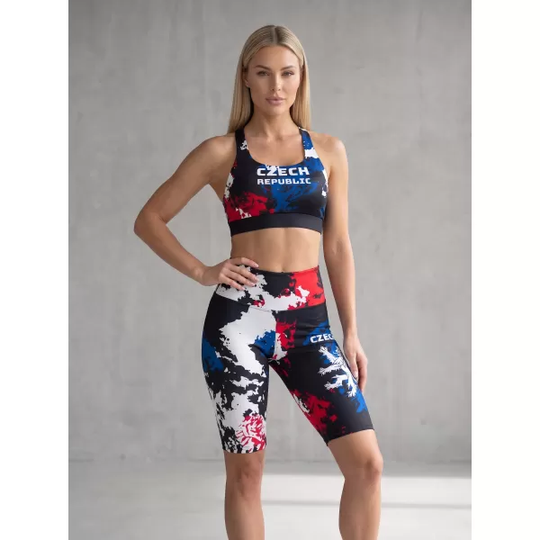  Damen Premium-Funktionsleggings oberhalb des Knies (neue Größen) ALTISPORT VOJ/ALW036LEG06 FLECKEN 