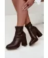 Damen-Stiefeletten BOTO NN636 BRAUN