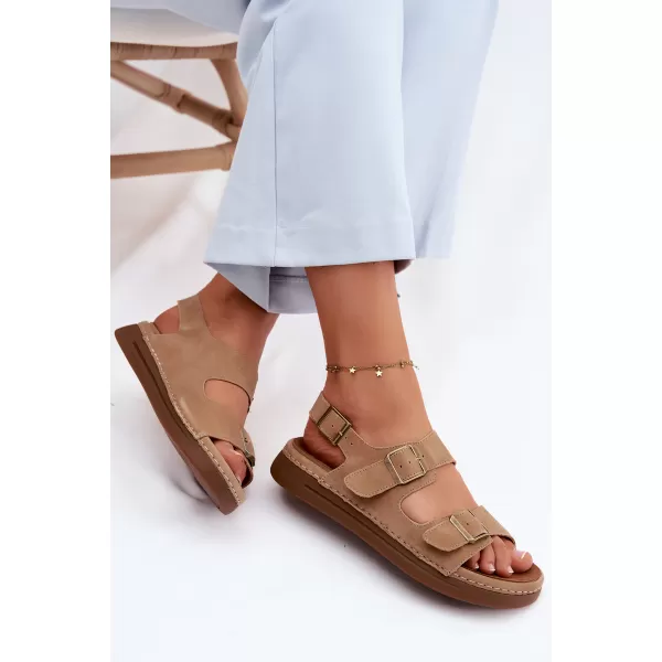  Damensandalen VINCEZA 79620 BRAUN 