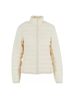 Steppjacke für Damen URBAN CLASSICS TB8711-02903 WEIßER SAND