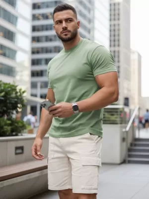 Herren-T-Shirt DSTREET RX5681 GRÜN