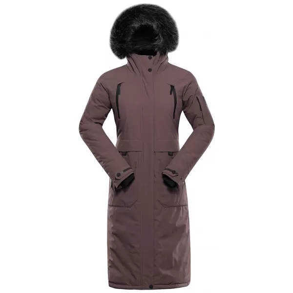  Wintermantel für Damen ALPINE PRO WUSSA 2 PFEFFERKORN 