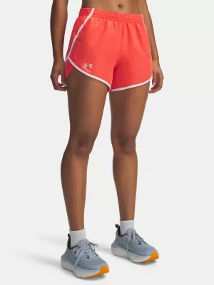 Damen-Shorts UNDER ARMOUR UA FLY BY 3'' SHORTS 1382438-690 ROT
