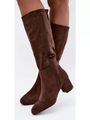 Damenstiefel S.BARSKI HY62-8131 BRAUN