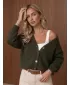 Damenpullover DSTREET MY2602 OLIVE