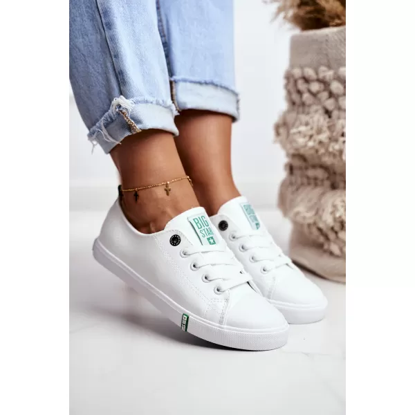  Damen-Sneaker BIG STAR SHOES GG274006 WEIß/GRÜN 