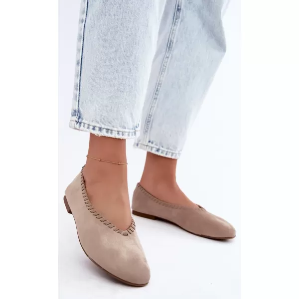  Ballerinas für Damen BOTO 9897 KHAKI 