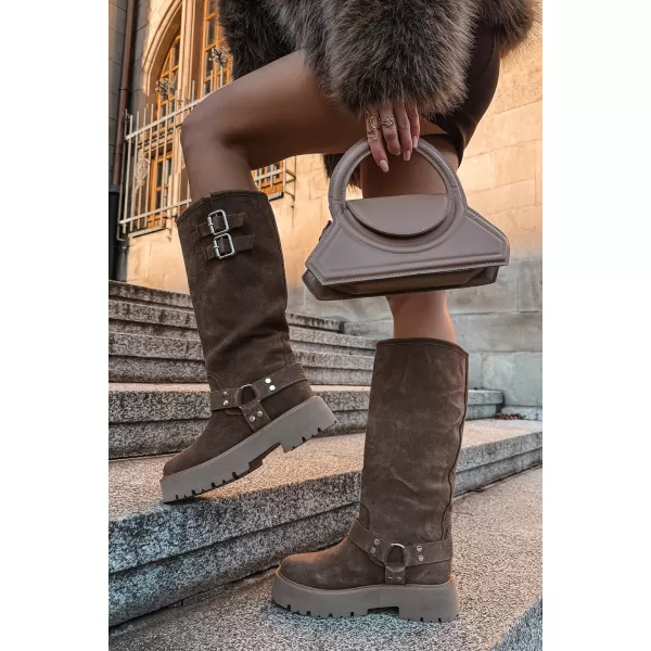  Damenstiefel BIG STAR SHOES OO274A182 BEIGE 