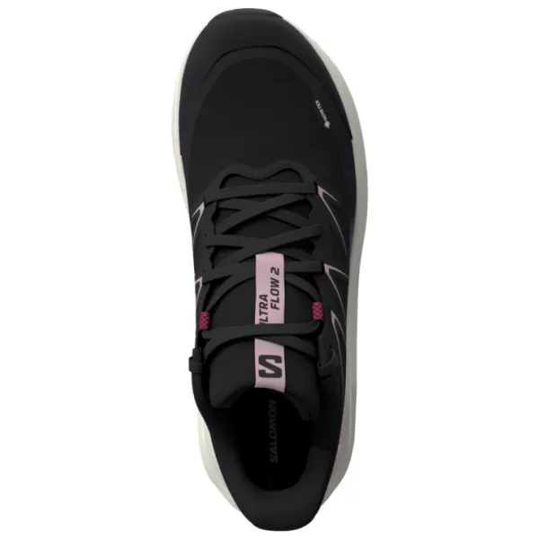  Damenschuhe SALOMON ULTRA FLOW 2 GORE-TEX L49299500 SCHWARZ/MORGENROSA/VANILLEEIS 