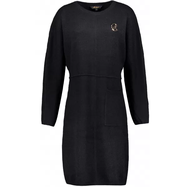  Strickkleid für Damen ALTISPORT ISIDORE SCHWARZ 