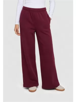 Damen-Jogginghose URBAN CLASSICS TB8169-00606 BURGUND