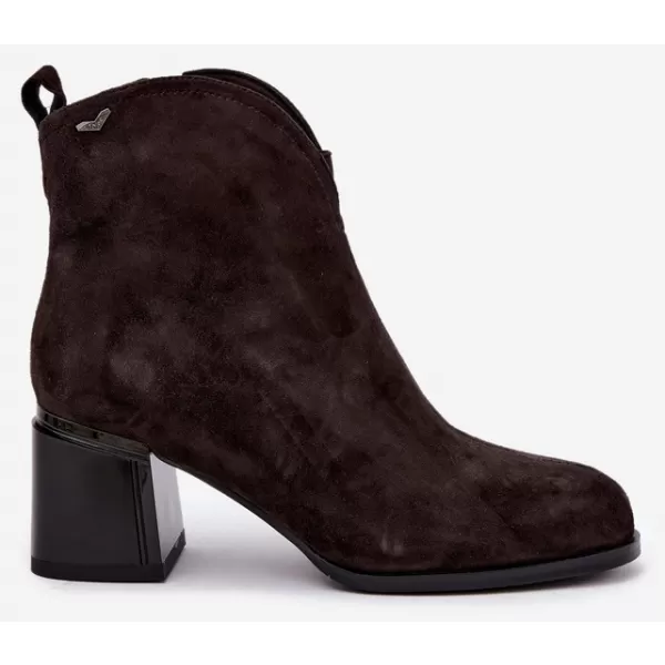  Damen-Stiefeletten VINCEZA 91178 BRAUN 