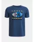 T-Shirt für Jungen UNDER ARMOUR B TECH GRAPHIC SS 6009615-498 BLAU