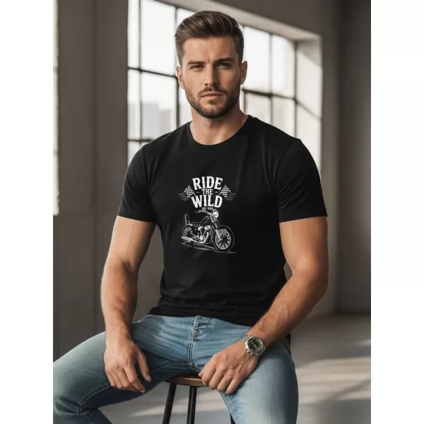  Herren-T-Shirt DSTREET NX056R SCHWARZ 