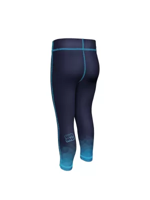 Funktionsleggings für Kinder WAMU MOZAIKA DUNKELBLAU