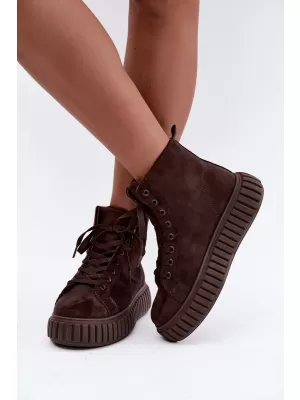 Damen-Sneaker BOTO LA372 BRAUN