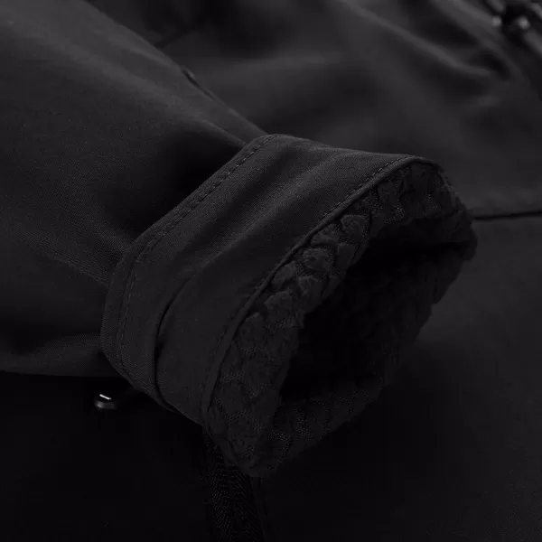 Softshelljacke für Damen ALPINE PRO GEDERA SCHWARZ 