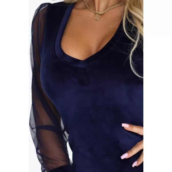  Kleid NUMOCO 343-3 DUNKELBLAU 