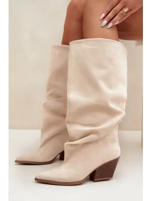 Damenstiefel BOTO 2580A-1 BEIGE