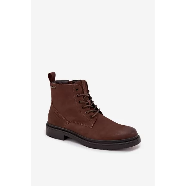  Herren-Stiefeletten BIG STAR SHOES OO174149 BRAUN/BEIGE 