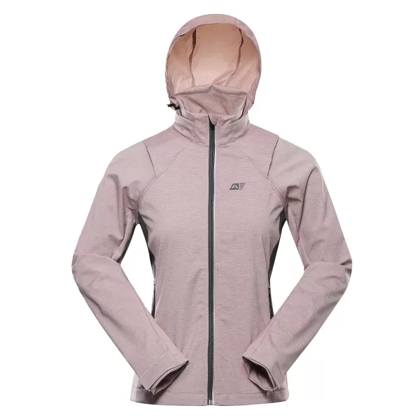  Softshell-Jackenweste für Damen ALPINE PRO SPERTA 2 BLASSES LILA 