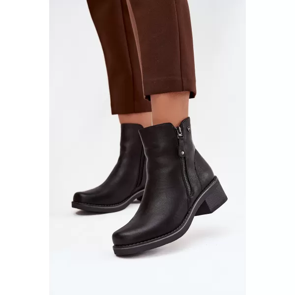  Damen-Stiefeletten EVENTO 24BT02-7992 SCHWARZ 