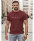 Herren-T-Shirt DSTREET NX5123R-BU ROTWEIN