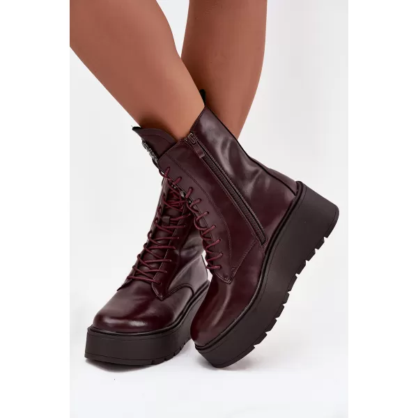  Damenschuhe BOTO SFY2478-19 ROTWEIN 