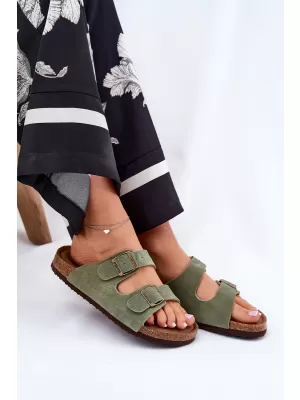 Damenhausschuhe BIG STAR SHOES RR274A393 GRÜN