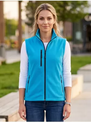 Fleeceweste für Damen MALFINI EXIT W-525 TÜRKIS