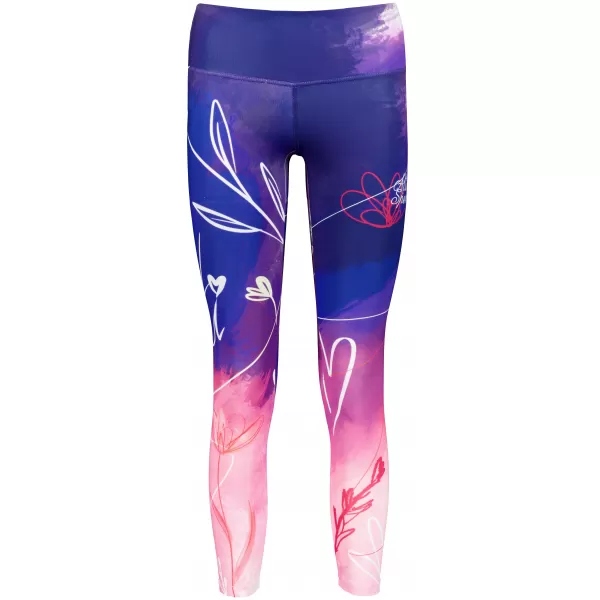  Lange Premium-Leggings für Damen (neue Größen) ALTISPORT VOJ/ALW083LEG05 LILA 