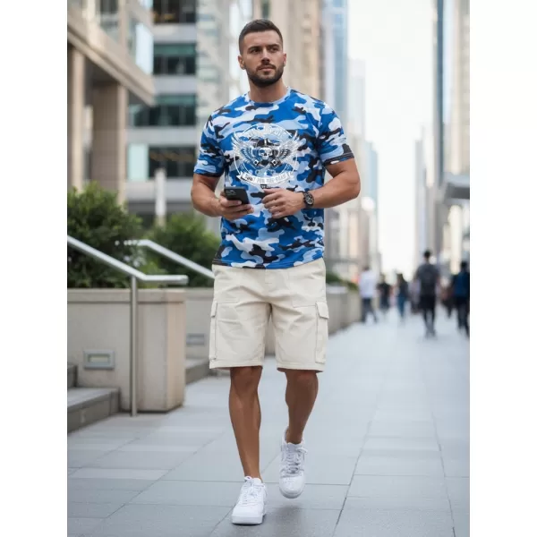  Herren-T-Shirt DSTREET NX2004R-SK-M BLAU 