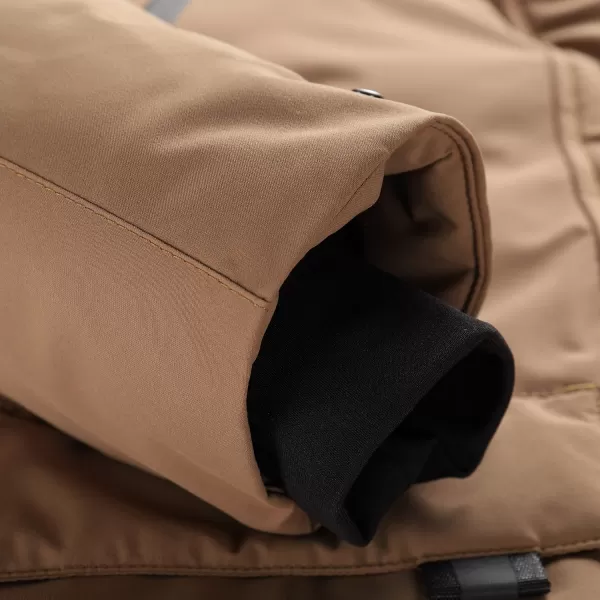  Winterjacke für Damen ALPINE PRO WERDA 3 SEPIA-TÖNUNG 